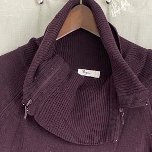 Thyme Maternity Cowl Neck Nursing Tunic Sweater size XL